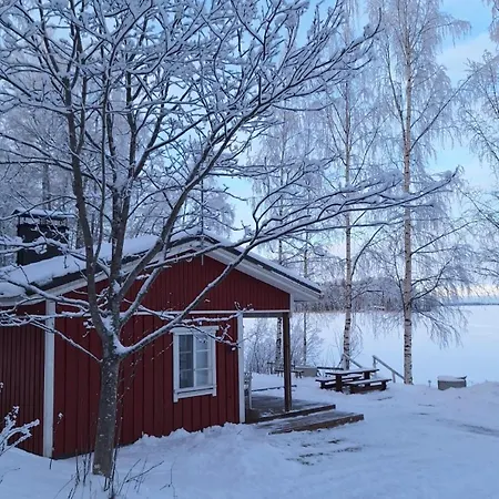 Daire Saunamoekki Jaerven Rannalla Saekaeniemi
